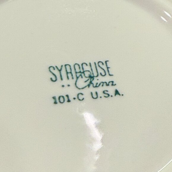 4 1950's Restaurant Bread and Butter Plates - Picture 8 of 11